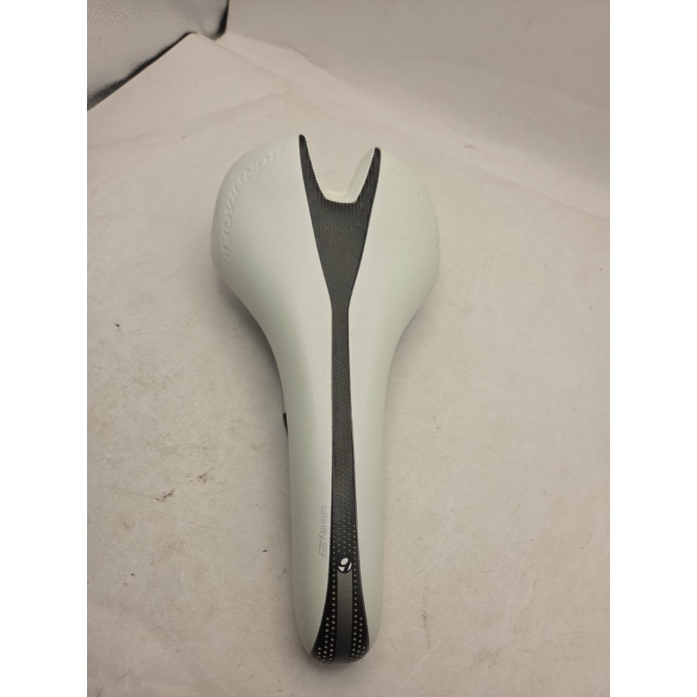 Bontrager Affinity 33 Hollow Cr-Mo Saddle White Black - USED NICE VL-14461